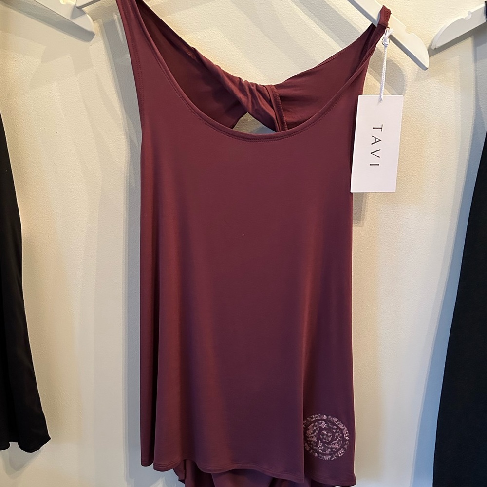 Pure Barre logo tank